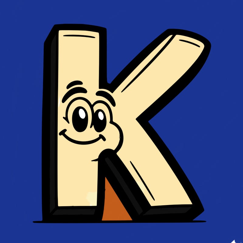letter k