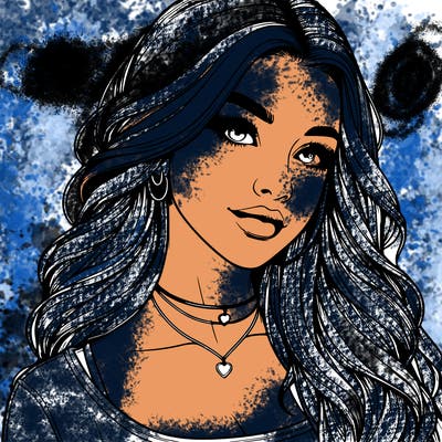 detailed realistic girl