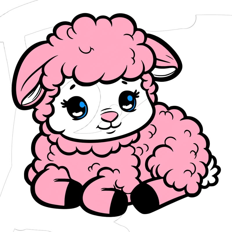 a baby sheep