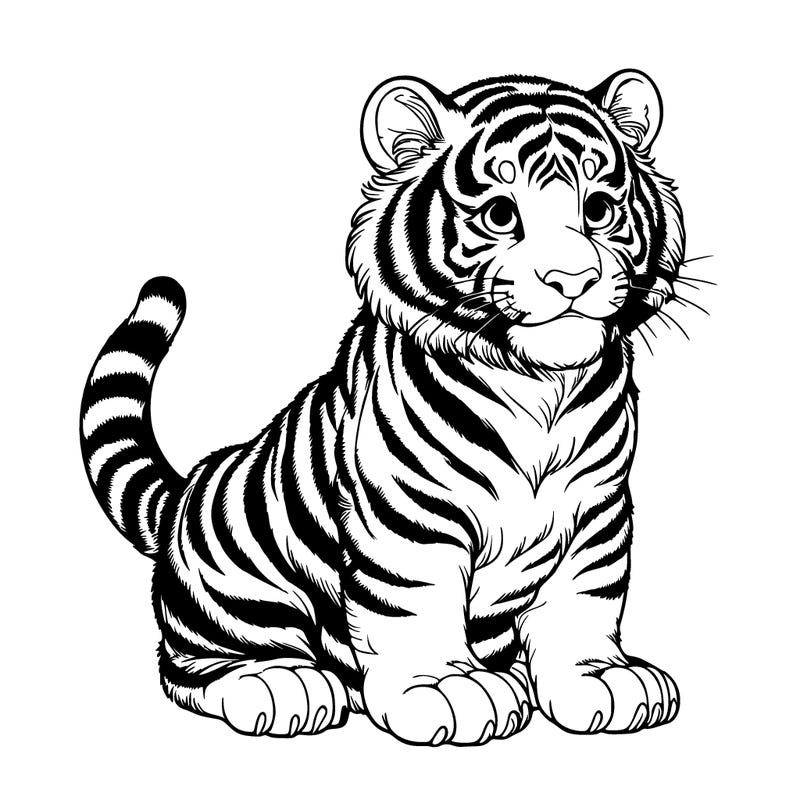 realistic tiger