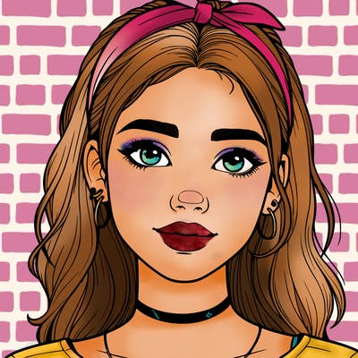 realistic teenage girl