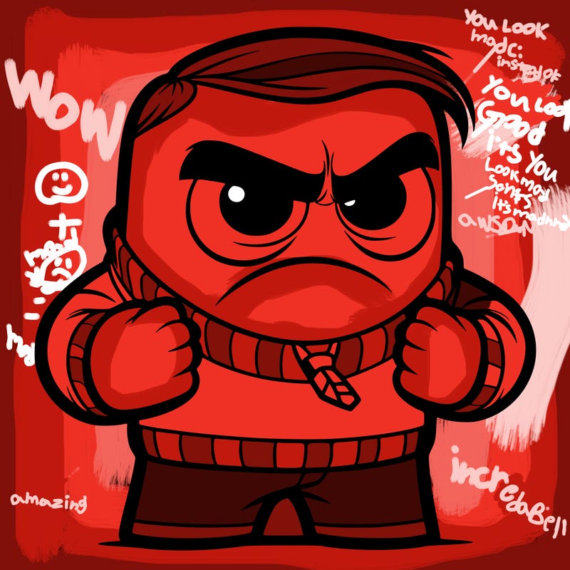 angry from inside out