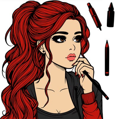 realistic teenage pretty