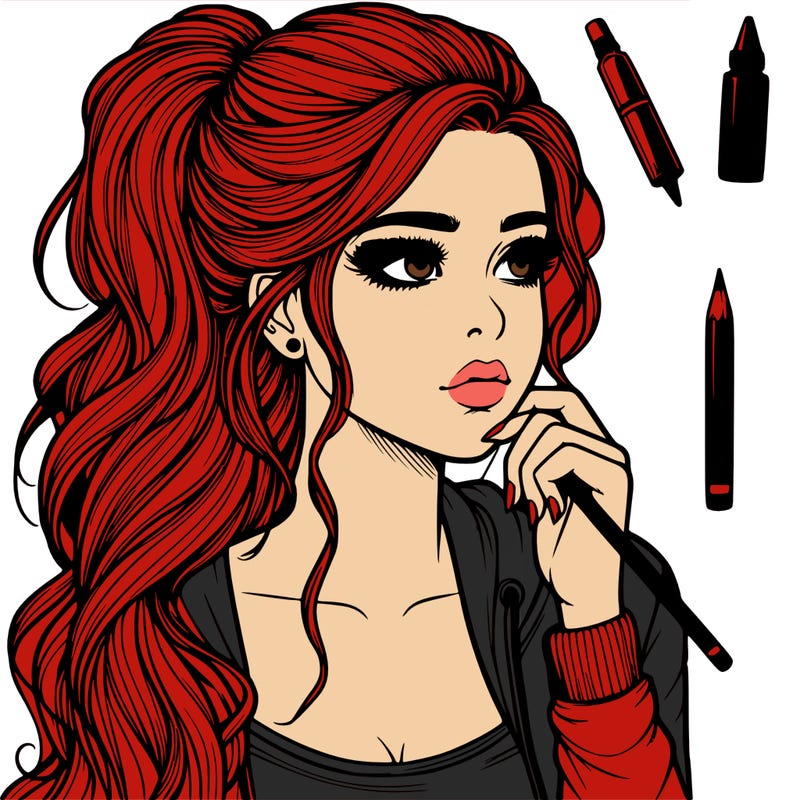 realistic teenage pretty