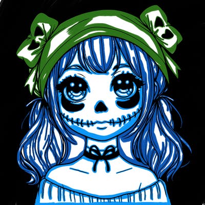 realistic girl halloween