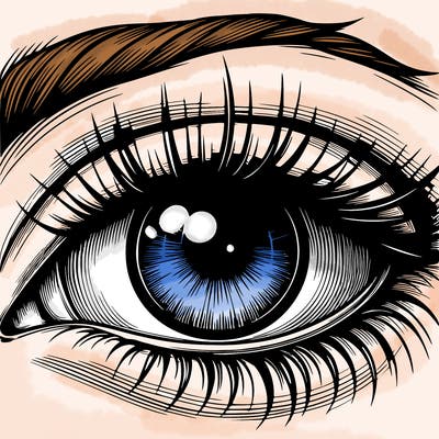 realistic eye
