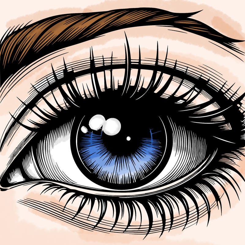 realistic eye