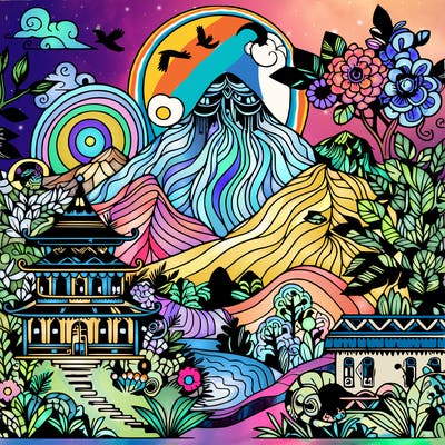 true line color picture