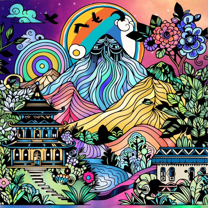 true line color picture