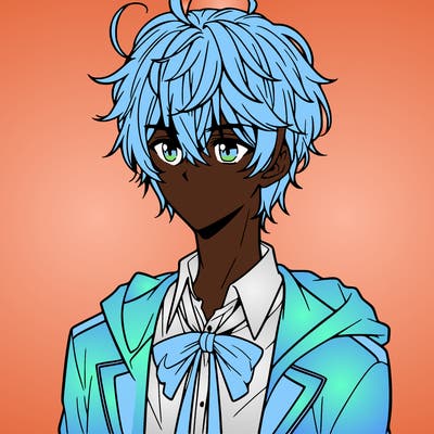 male manga character