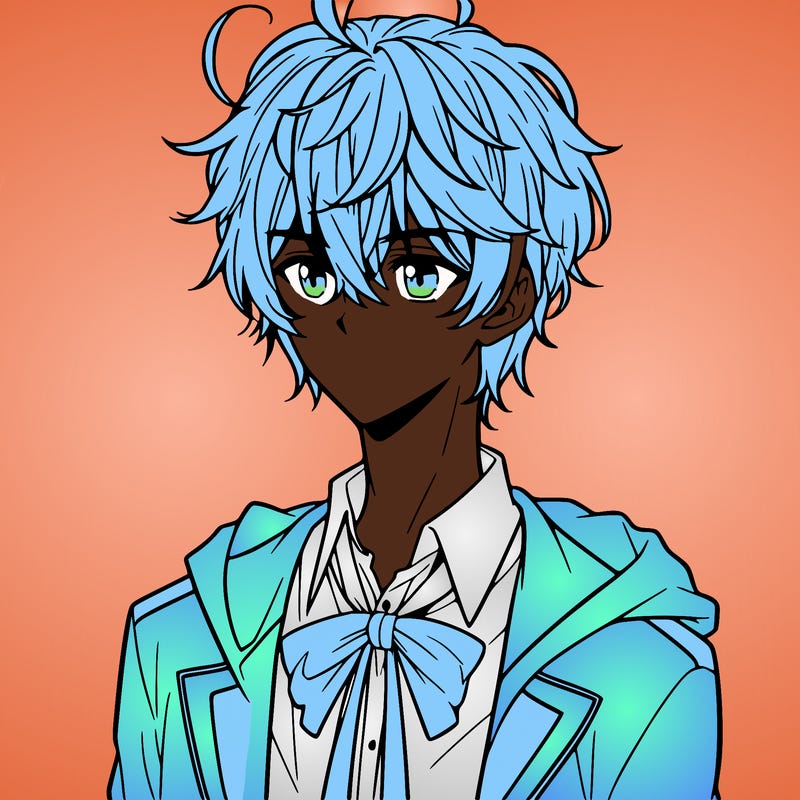 male manga character