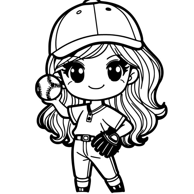 softball girl