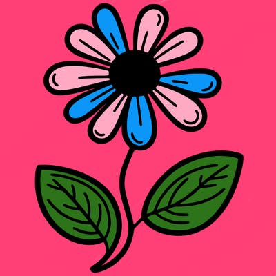 a simple flower
