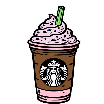 starbucks, frappuccino