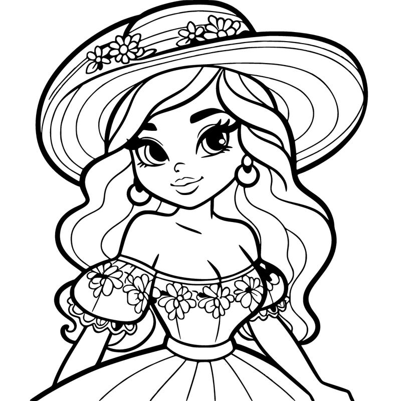 𝕙𝕠𝕥 𝕘𝕚𝕣𝕝 𝕨𝕚𝕥𝕙 𝕒 𝕗𝕝𝕠𝕨𝕖𝕣 𝕕𝕣𝕖𝕤𝕤 𝕒𝕟𝕕 𝕒 𝕤𝕦𝕞𝕞𝕖𝕣 hat