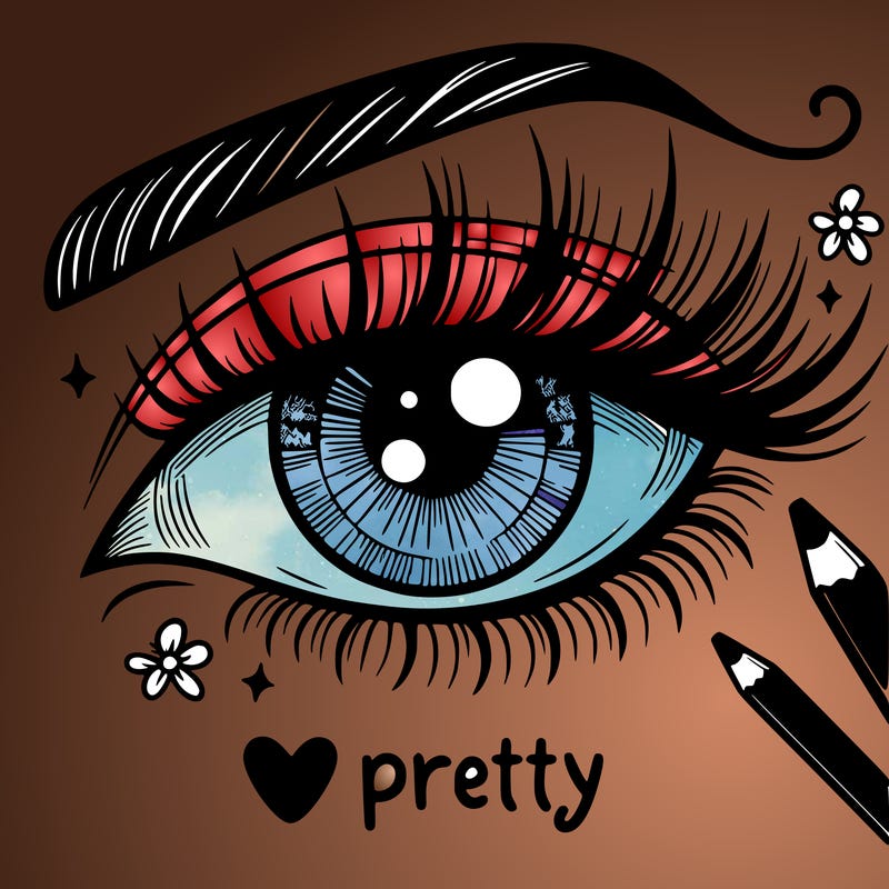 pretty eye