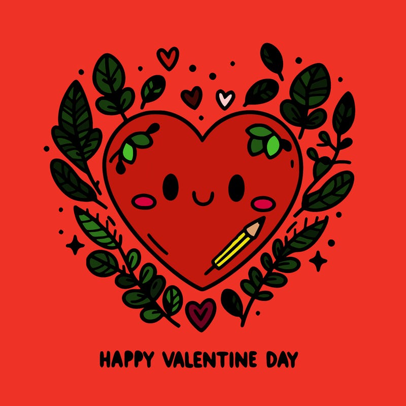 happy valentine day heart