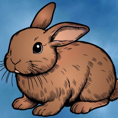 realistic bunny