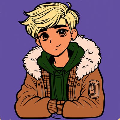 stylish teenager