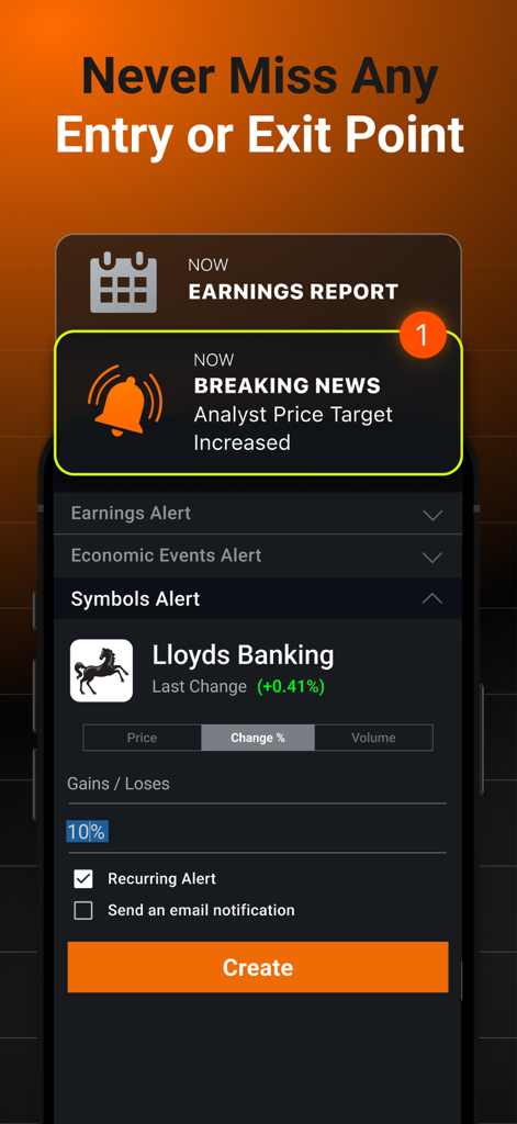 Investing.com: Stock Market - Stock market price alerts and news notifications in the Investing.com app