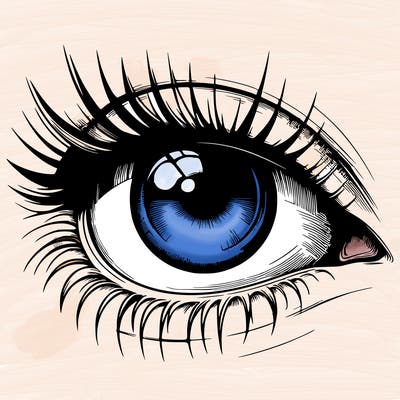 realistic eye