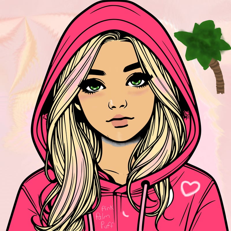 realistic girl with a hoodie