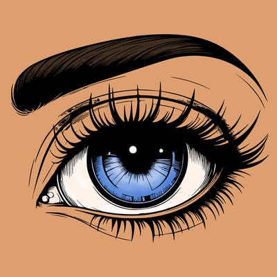 realistic eye