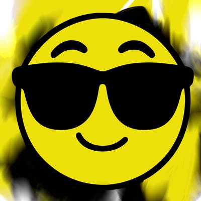 emoji with sunglasses