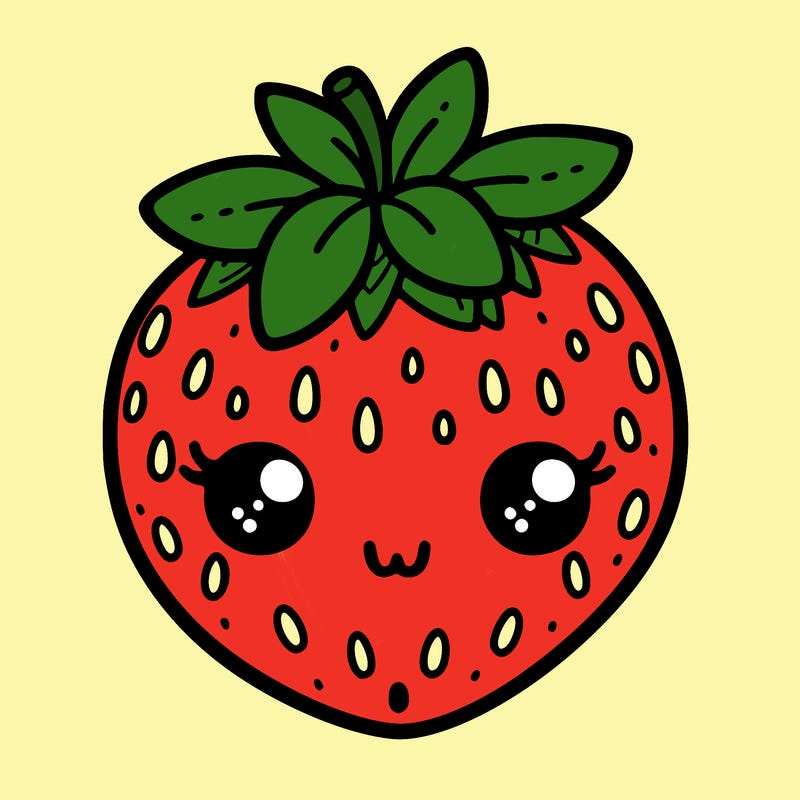cute strawberry
