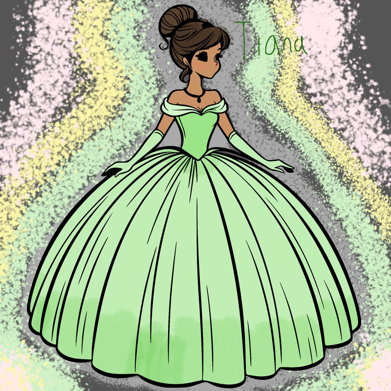 ballgown woman