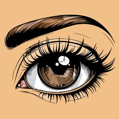 realistic eye