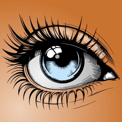 realistic eye