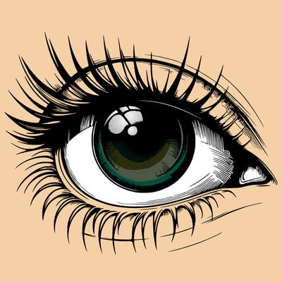realistic eye