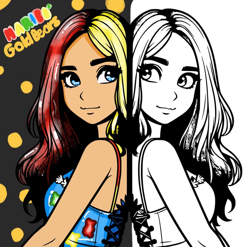 a realistic girl split