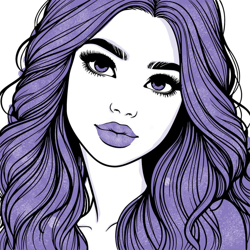 beautiful realistic girl