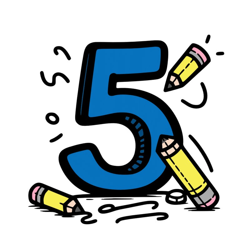 5