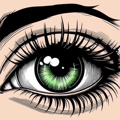 realistic eye