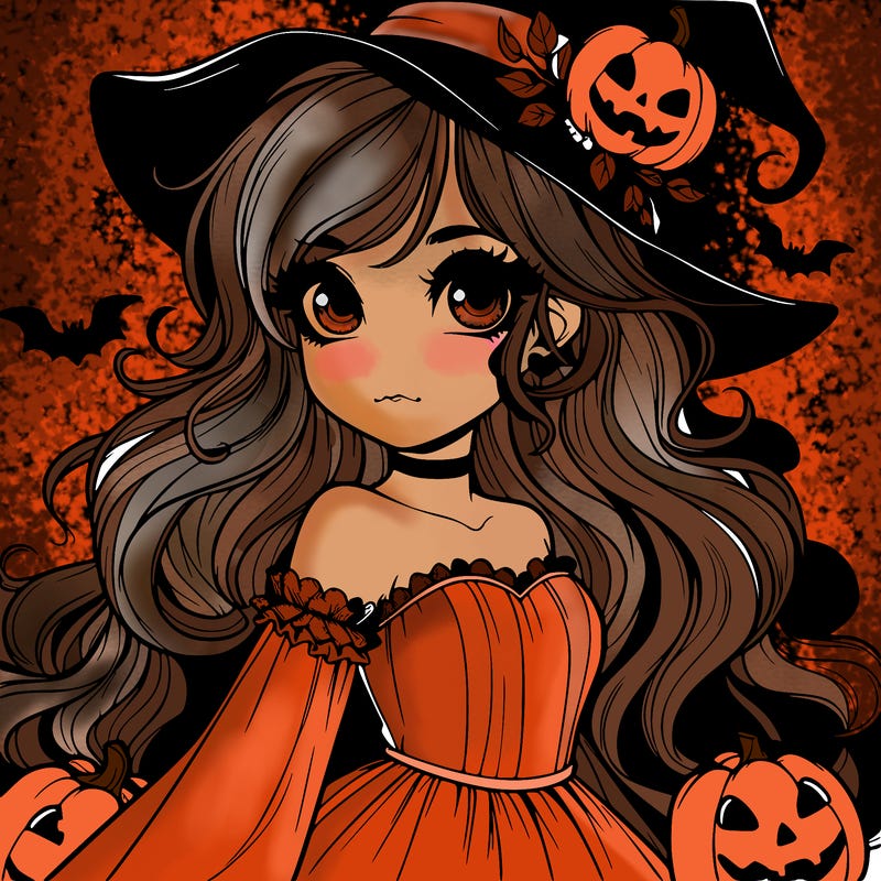 realistic girl halloween