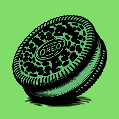 realistic oreo