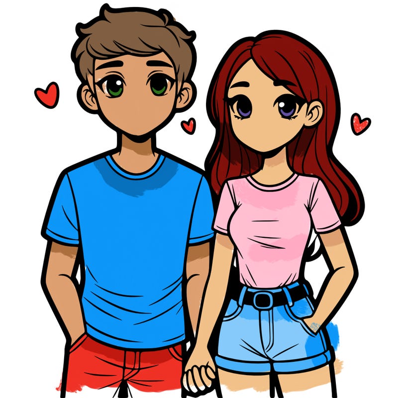 boyfriend and girlfriend