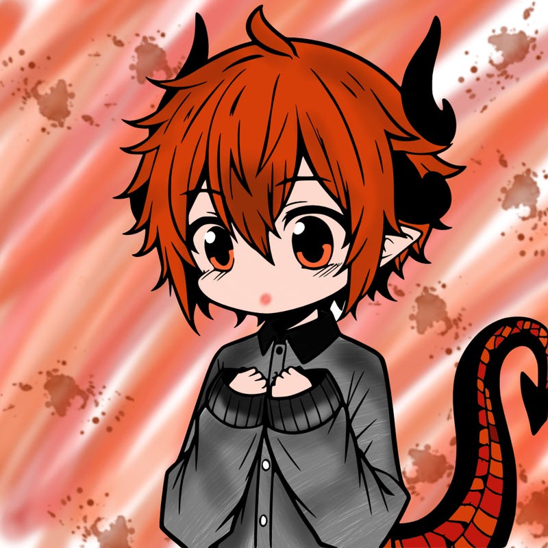 shy anime dragon girl