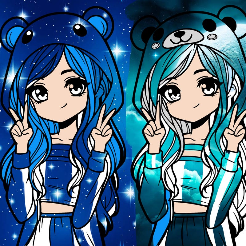 teen girl in animal costume