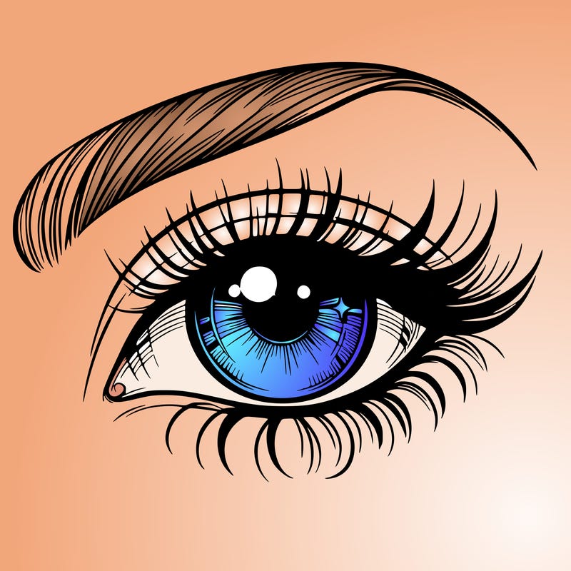 a beautiful eye