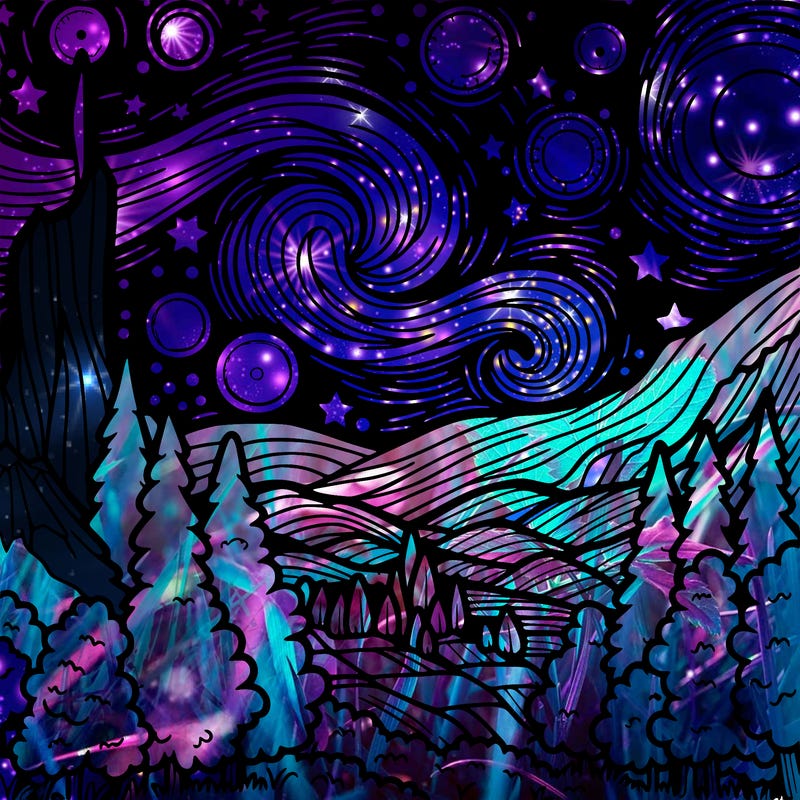 starry night serenity