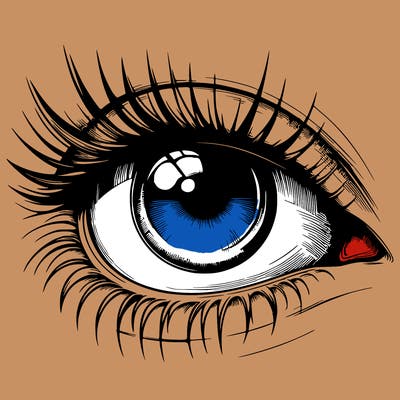 realistic eye