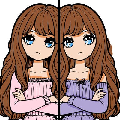 realistic girls split