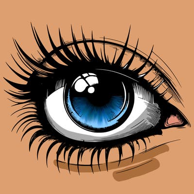 realistic eye