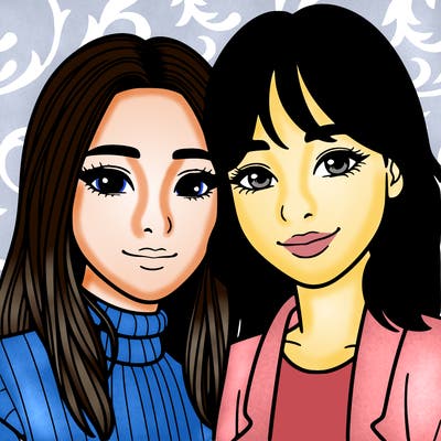 asian woman being in a couple with a latina woman realistic