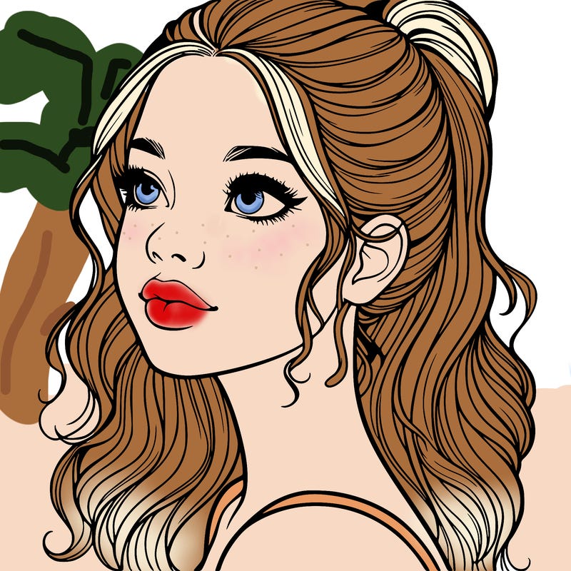 beautiful realistic girl