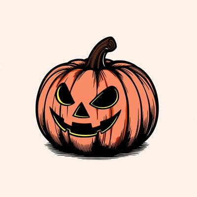 realistic halloween pumpkin 🎃